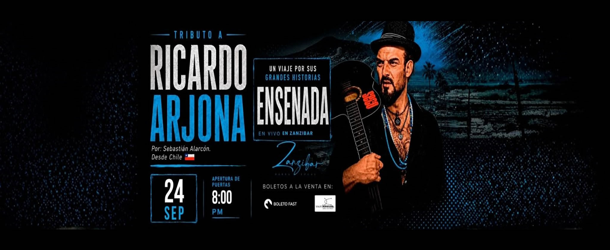 TRIBUTO RICARDO ARJONA ENSENADA