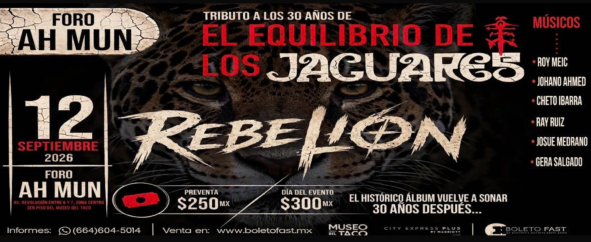 TRIBUTO A JAGUARES